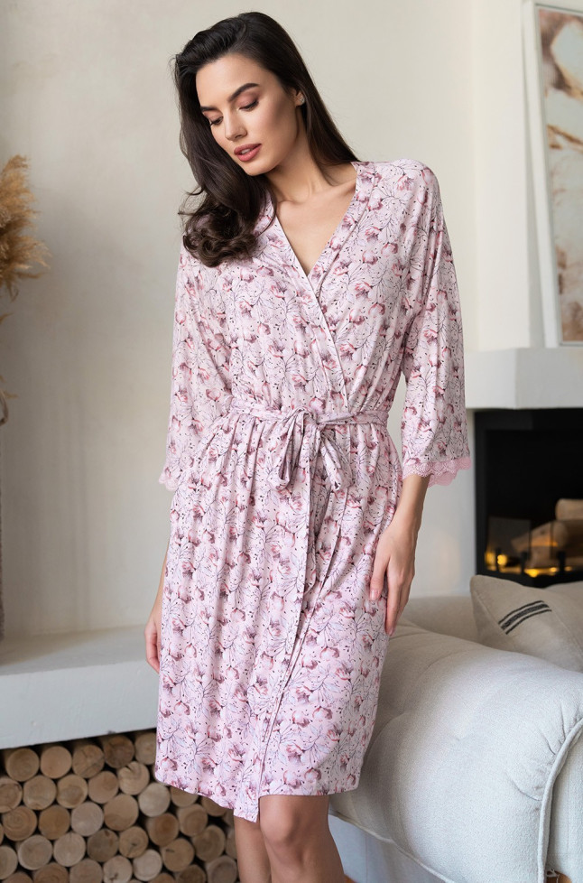 Халат женский из вискозы Mia-Amore "Inessa" 5013