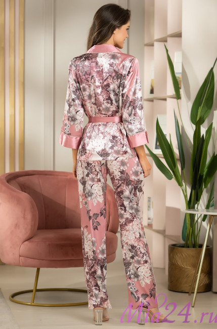 Комплект-тройка женский шелковый Mia Amore  "Brenda" 3846