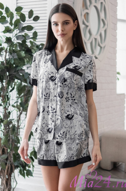 Комплект домашний женский шелковый Mia-Amore "Charline" 4094 Комплект домашний женский шелковый Mia-Amore "Charline" 4094