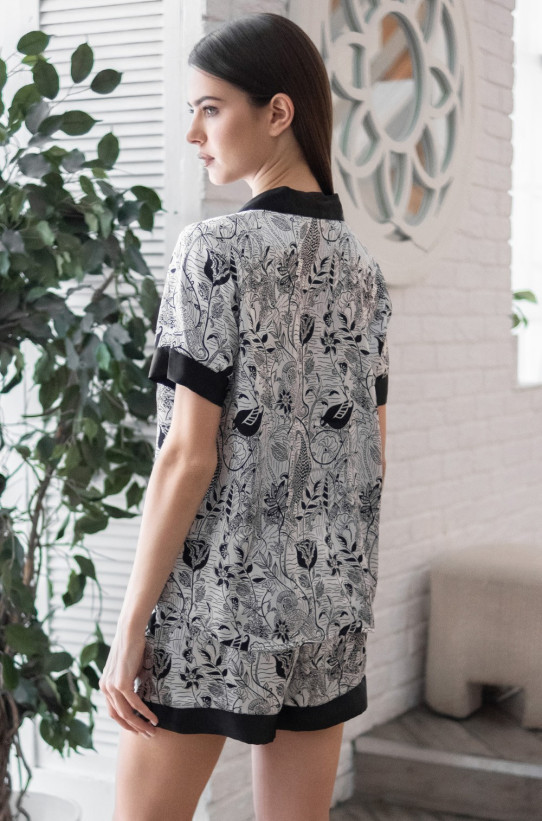 Комплект домашний женский шелковый Mia-Amore "Charline" 4094