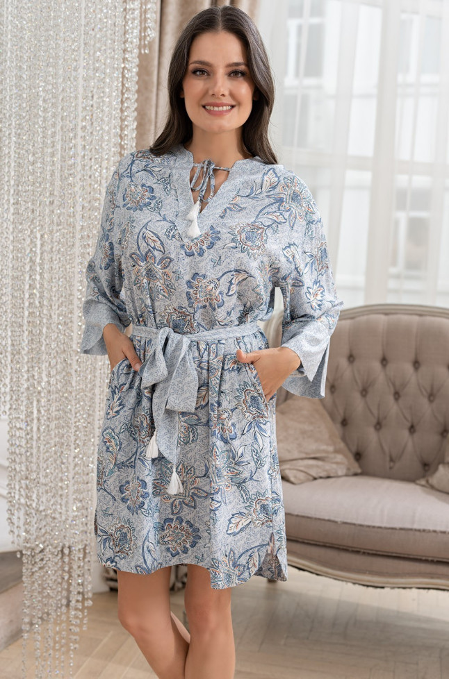 Туника домашняя женская из вискозы Mia-Amore "Caitlyn" 5098