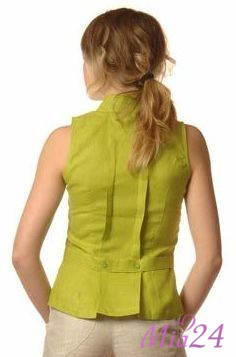 М-5 Жилет женский (салат) М-5 Жилет женский (салат)