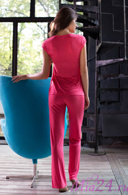 Комплект женский домашний Mia-Mia "Gemma" 16156 коралловый