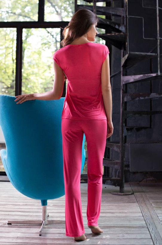 Комплект женский домашний Mia-Mia "Gemma" 16156 коралловый