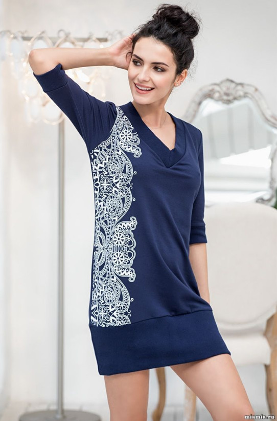 6521 Туника для дома "Erica"