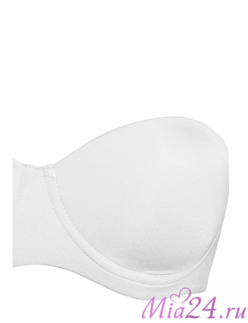 Бюстгальтер бандо Sielei "Plus" 2550 белый