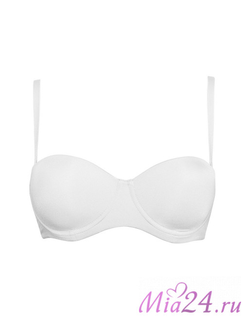 Бюстгальтер бандо Sielei "Plus" 2550 белый