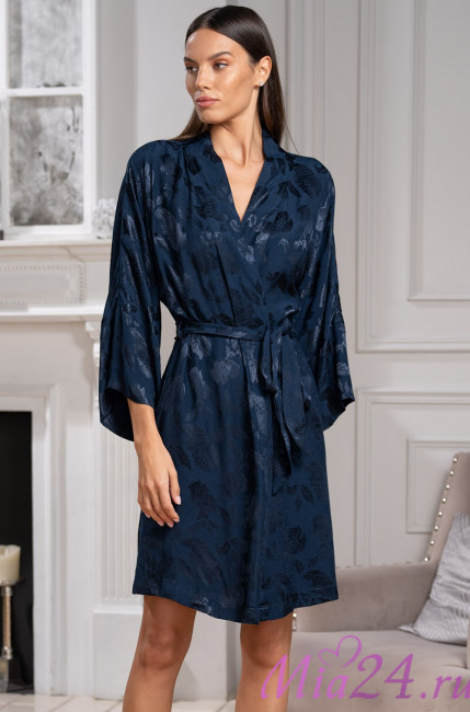 Халат женский из смесового шелка Mia-Amore "Enrika" 4403 Халат женский из смесового шелка Mia-Amore "Enrika" 4403