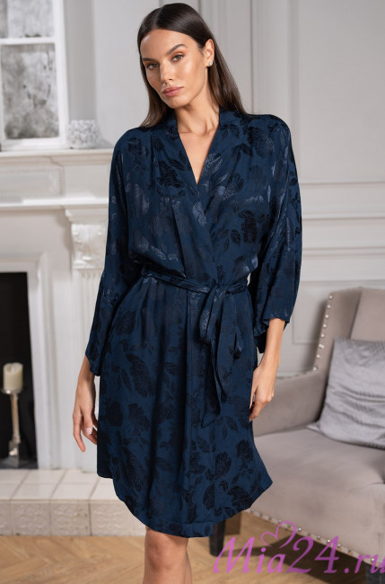 Халат женский из смесового шелка Mia-Amore "Enrika" 4403 Халат женский из смесового шелка Mia-Amore "Enrika" 4403
