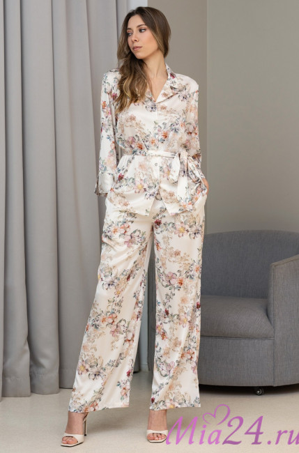 Комплект домашний женский с брюками Mia-Amore "Eden" 5176 Комплект домашний женский с брюками Mia-Amore "Eden" 5176