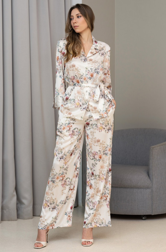 Комплект домашний женский с брюками Mia-Amore "Eden" 5176