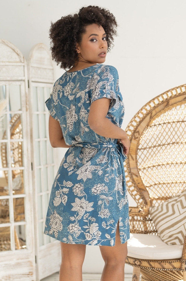 Короткая туника из вискозы Mia-Amore "Cassia" 5254