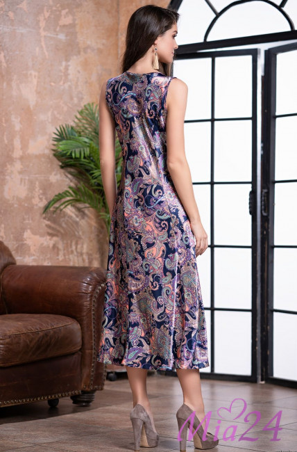 Сорочка женская длинная шелковая Mia-Amore "Ettro" 3508