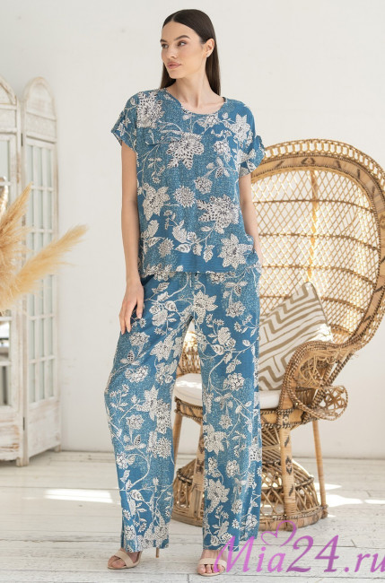 Комплект женский из вискозы топ+брюки Mia-Amore "Cassia" 5256 Комплект женский из вискозы топ+брюки Mia-Amore "Cassia" 5256
