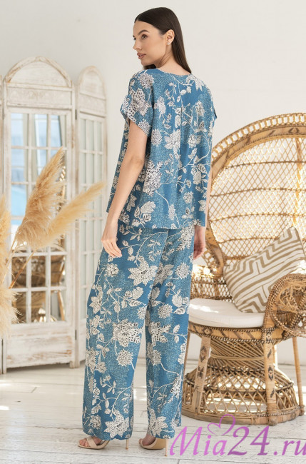 Комплект женский из вискозы топ+брюки Mia-Amore "Cassia" 5256 Комплект женский из вискозы топ+брюки Mia-Amore "Cassia" 5256