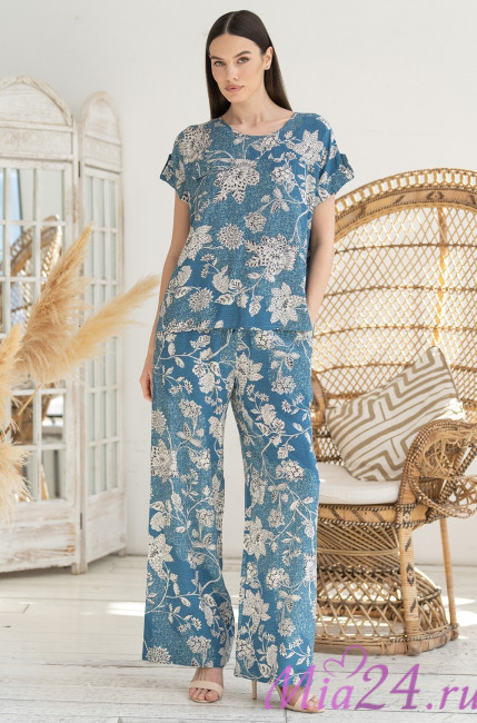 Комплект женский из вискозы топ+брюки Mia-Amore "Cassia" 5256 Комплект женский из вискозы топ+брюки Mia-Amore "Cassia" 5256