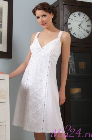 Сорочка женская длинная из хлопка Mia-Mella "Karolina" 6048