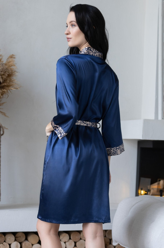 Халат женский атласный Mia-Amore "Visantia" 9333