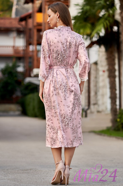 Халат длинный женский Mia-Amore "Rosemary" 8699