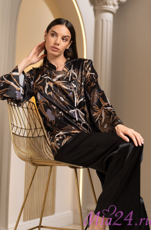 Комплект домашний женский жакет+брюки Mia-Amore "Sabina" 4296