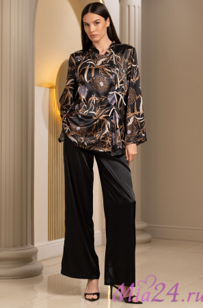 Комплект домашний женский жакет+брюки Mia-Amore "Sabina" 4296