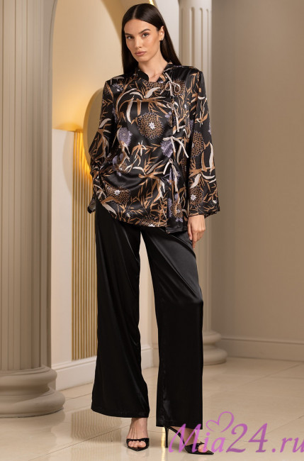 Комплект домашний женский жакет+брюки Mia-Amore "Sabina" 4296