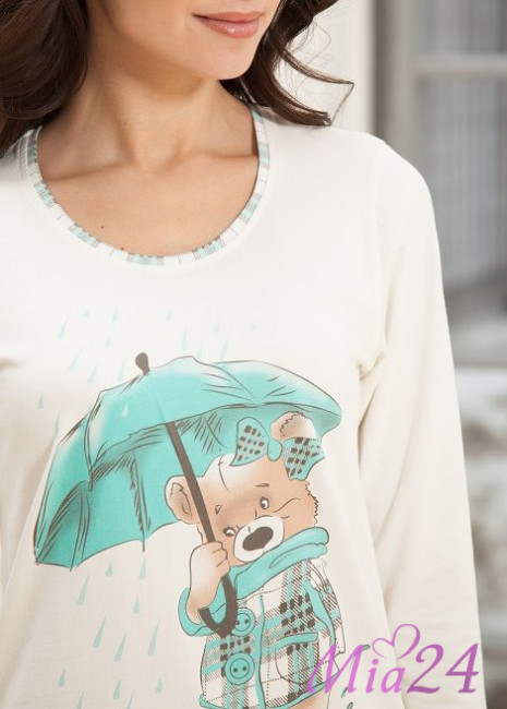 387 Пижама женская "Cleo" молочный 387 Пижама женская "Cleo" молочный