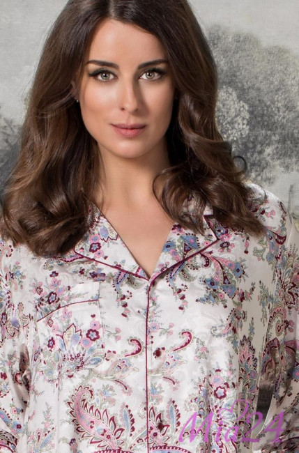 9895 Рубашка-халат женская Paola
