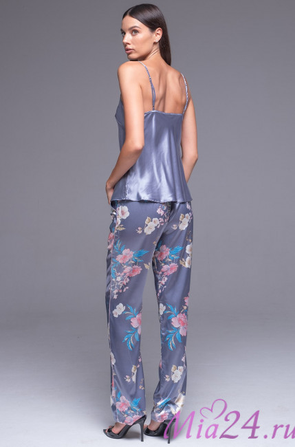 Комплект-тройка домашний шелковый Mia-Amore "Henrietta" 3751