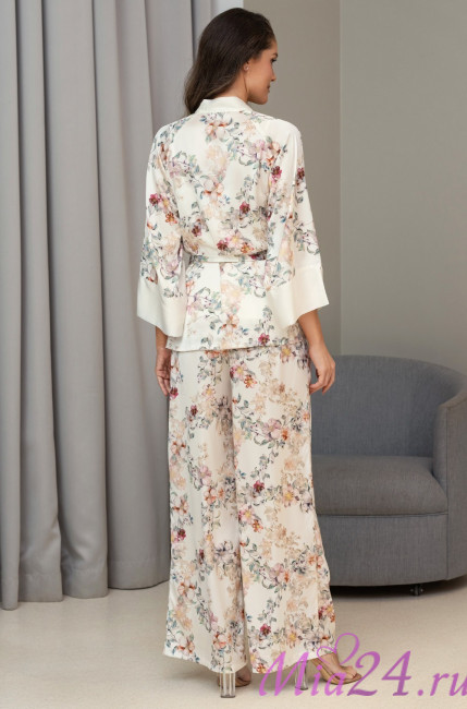 Комплект-тройка домашний женский с брюками Mia-Amore "Eden" 5168 Комплект-тройка домашний женский с брюками Mia-Amore "Eden" 5168