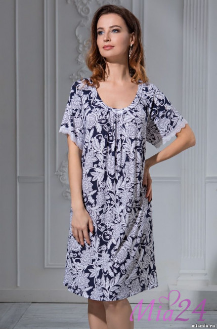 Сорочка женская из вискозы с бамбуком Mia-Amore "Madlen" 6385 Сорочка женская из вискозы с бамбуком Mia-Amore "Madlen" 6385