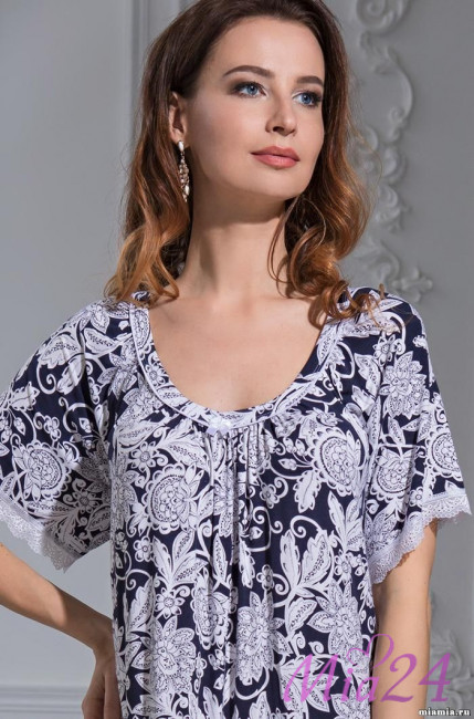 Сорочка женская из вискозы с бамбуком Mia-Amore "Madlen" 6385 Сорочка женская из вискозы с бамбуком Mia-Amore "Madlen" 6385