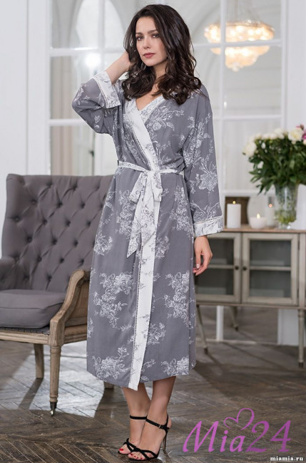 Халат женский из вискозы Mia-Mella "Collett" 6559