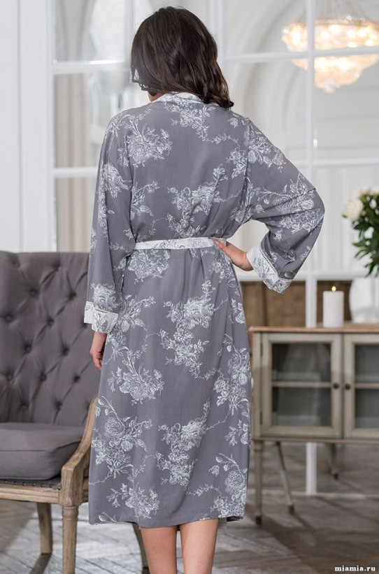 Халат женский из вискозы Mia-Mella "Collett" 6559