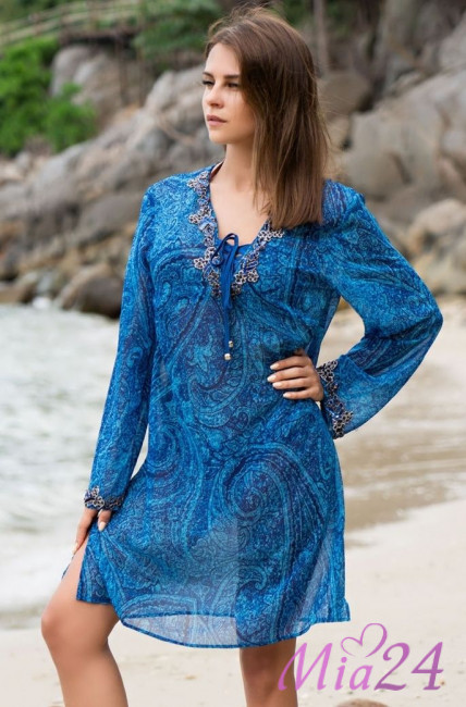 Туника пляжная из шифона Mia-Amore "Piviera" 8254 Туника пляжная из шифона Mia-Amore "Piviera" 8254