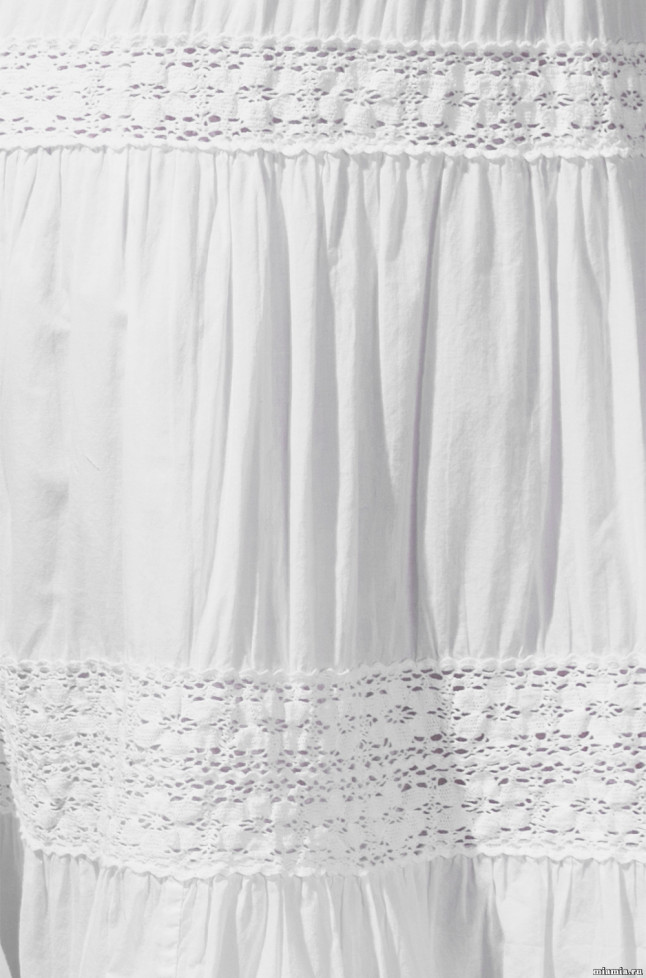 Платье пляжное длинное из хлопка Mia-Amore "Santa-Monica" 6888