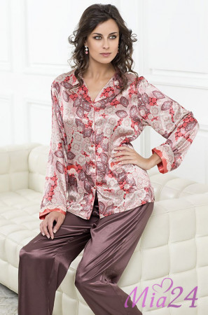 Комплект домашний шелковый Mia-Amore "Shafran" 5927