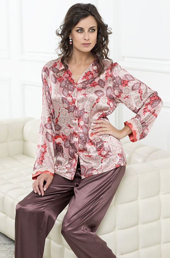 Комплект домашний шелковый Mia-Amore "Shafran" 5927