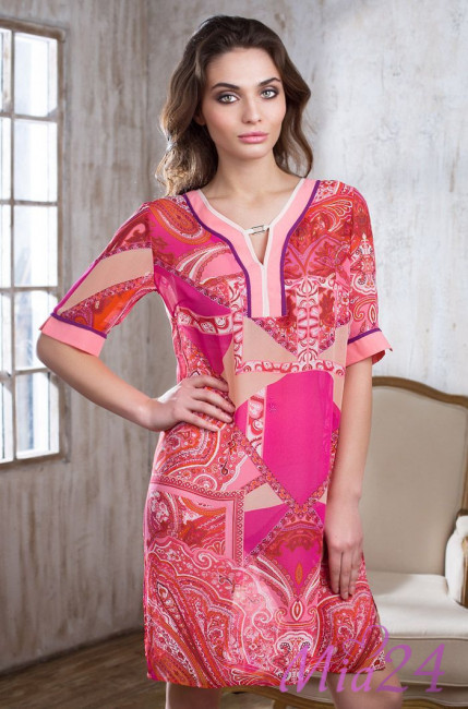 17188 Пляжная туника "Catalonia" red