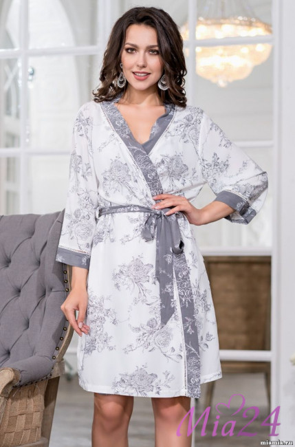 Халат женский из вискозы Mia-Mella "Collett" 6553