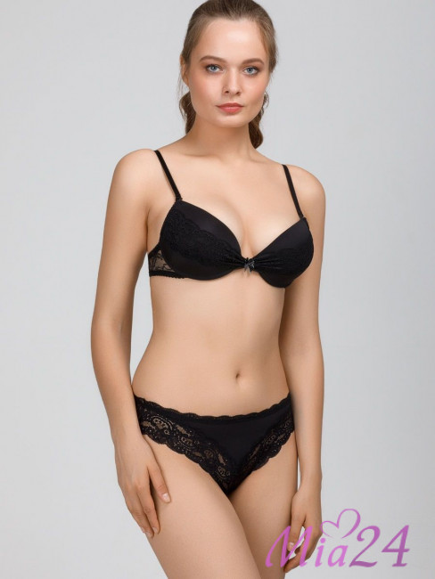 Трусики-бразилиана Amelie "Nina" 1008-3 черный