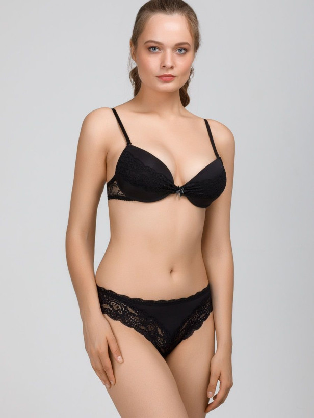 Трусики-бразилиана Amelie "Nina" 1008-3 черный