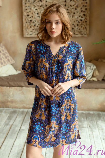 Туника домашняя женская Mia-Mia "Gera" 16464 Туника домашняя женская Mia-Mia "Gera" 16464