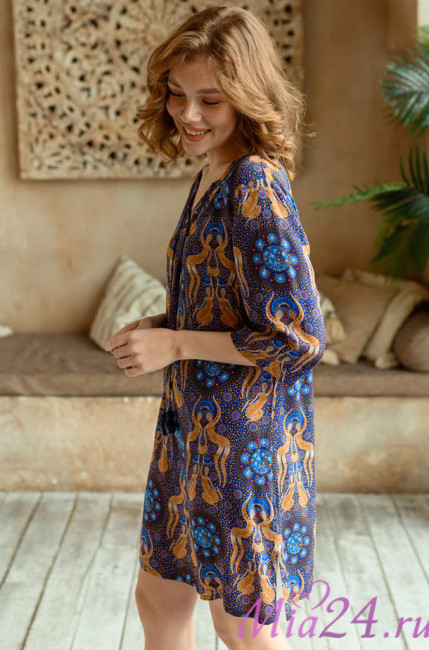 Туника домашняя женская Mia-Mia "Gera" 16464 Туника домашняя женская Mia-Mia "Gera" 16464