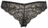 Кружевные трусы-бразильяна Lormar "Frizzante" черный  
