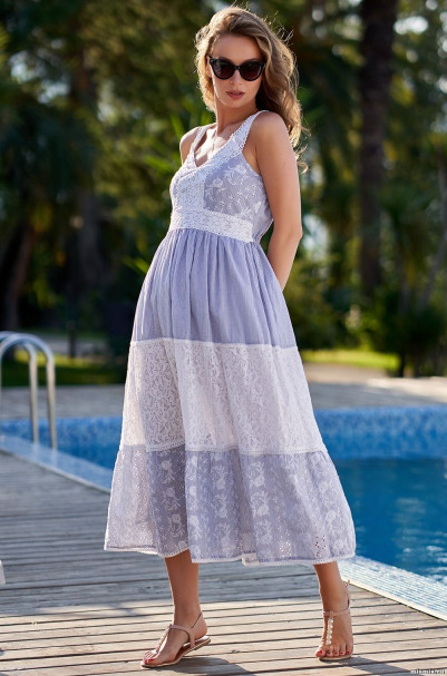 Длинный сарафан из хлопка Mia-Amore "Dominicana" 1409