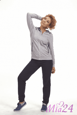 378 Костюм домашний "Cleo" серый