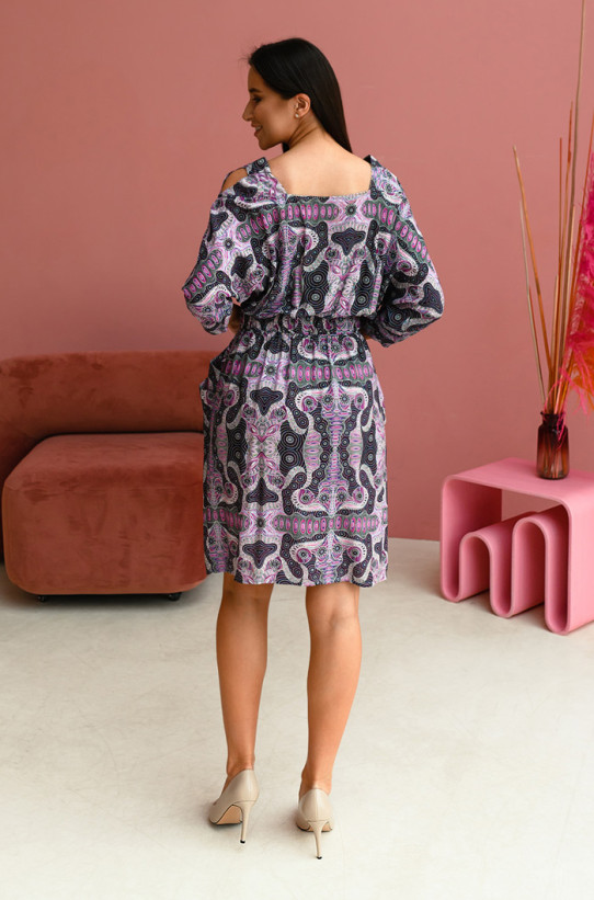 Платье домашнее женское из вискозы Mia-Mia "Alba"16518