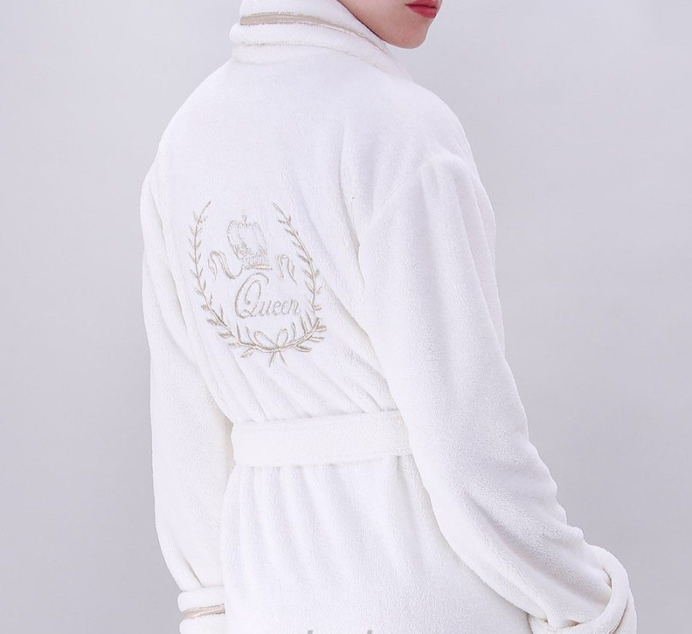 8067 Халат женский длинный