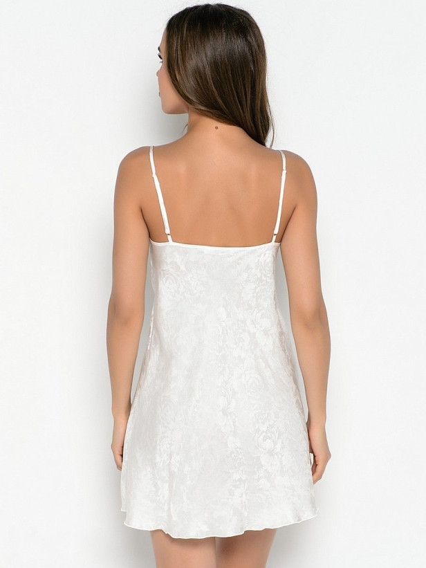 Сорочка шелковая Mia-Mia "Amely" 5701 белый